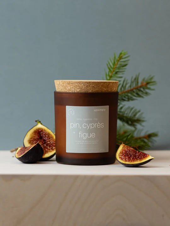 Bougie de soja 8 oz - UpSimply