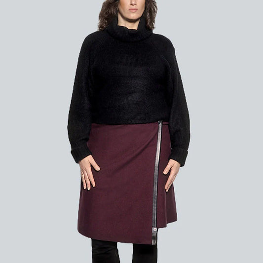 TUK - Dixie Knee Length Skirt - One Size or Plus Size