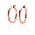 MON - Boucles d'oreilles argent et cuivre Stack05