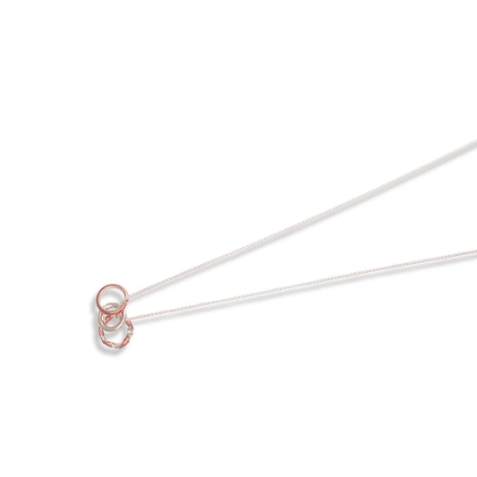 MON - Collier argent et cuivre - Stack14