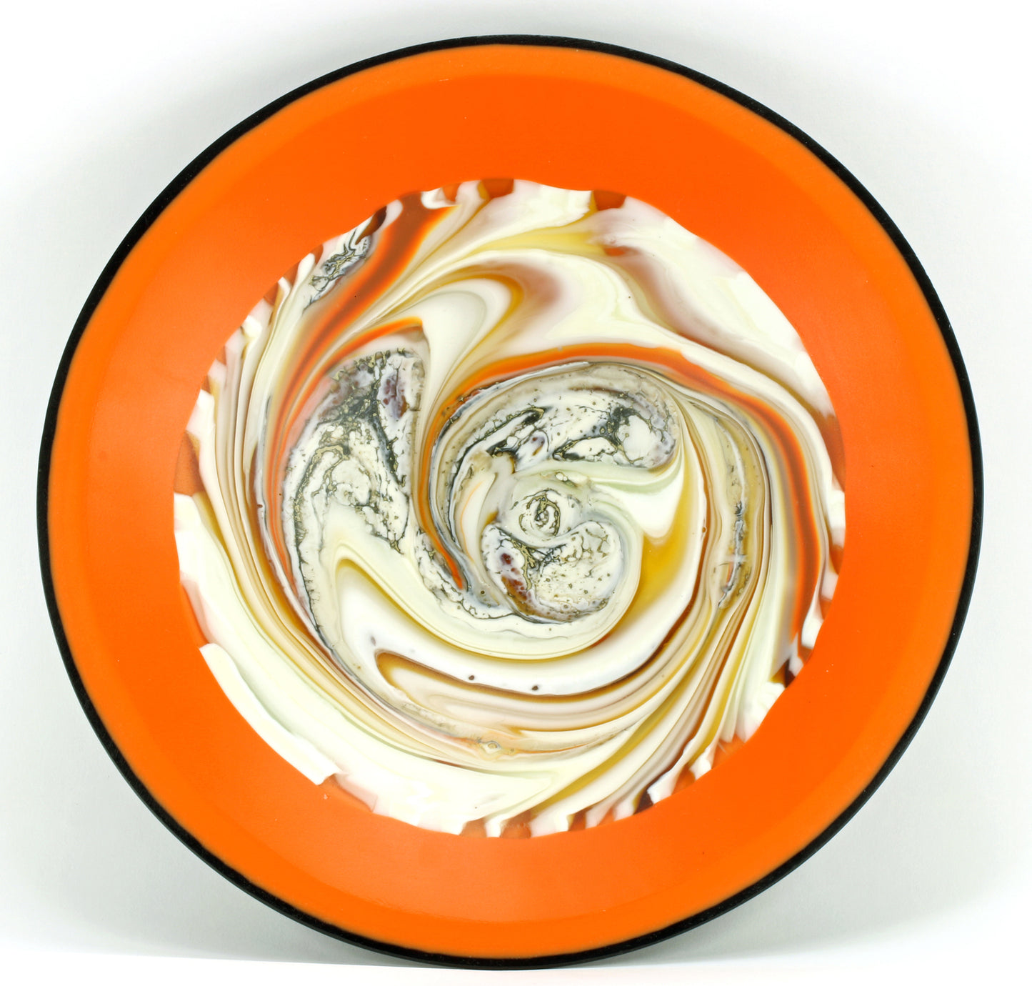 Tourbillon solaire - Bol en verre fusionné - Enora verre d'art