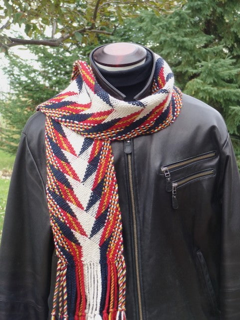 FLE - Foulard fléché no 74 par Catherine Lessard