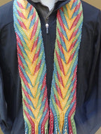 FLE - Foulard fléché no 283 par Catherine Lessard