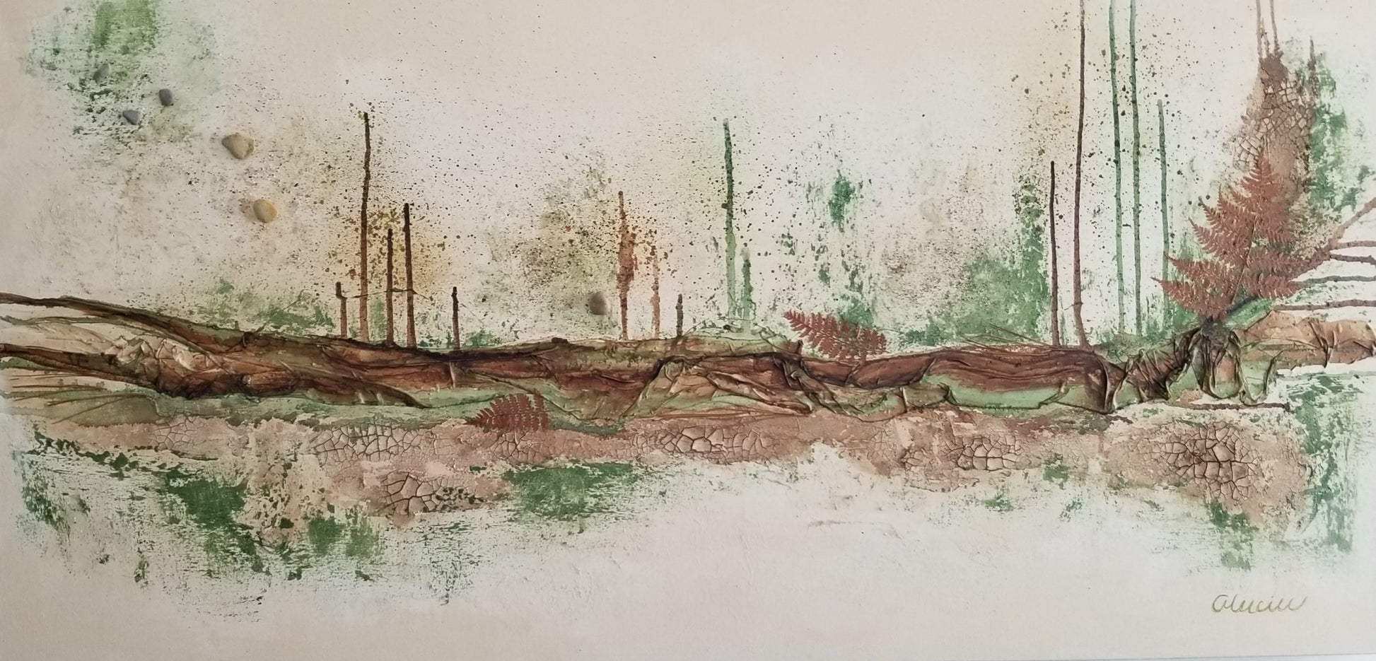 ''Paysage'' - Christine Mercier atelier - boutique - Christine Mercier art