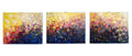 "Renouveau" triptyque 8 x 30 à l'acrylique - Christine Mercier atelier - boutique - Christine Mercier art