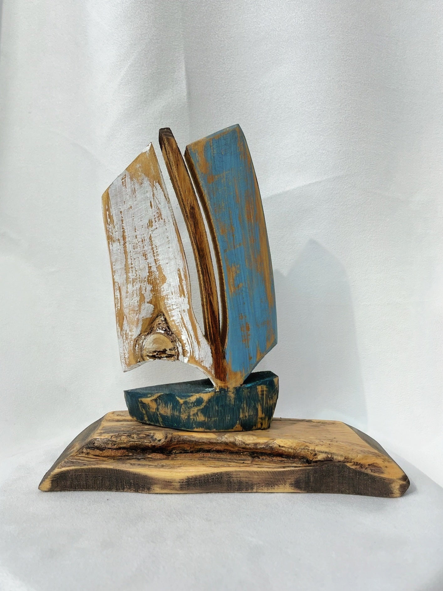 Bateau en bois 12 po - Bertrand Massé