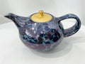 Blue and gold teapot - Pauline Pelletier ceramist
