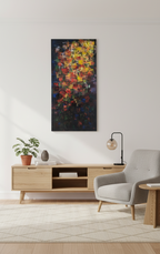 Inexorably - 48 x 24 acrylic painting