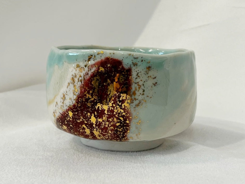 Chawan - Bol à matcha façonné - Pauline Pelletier