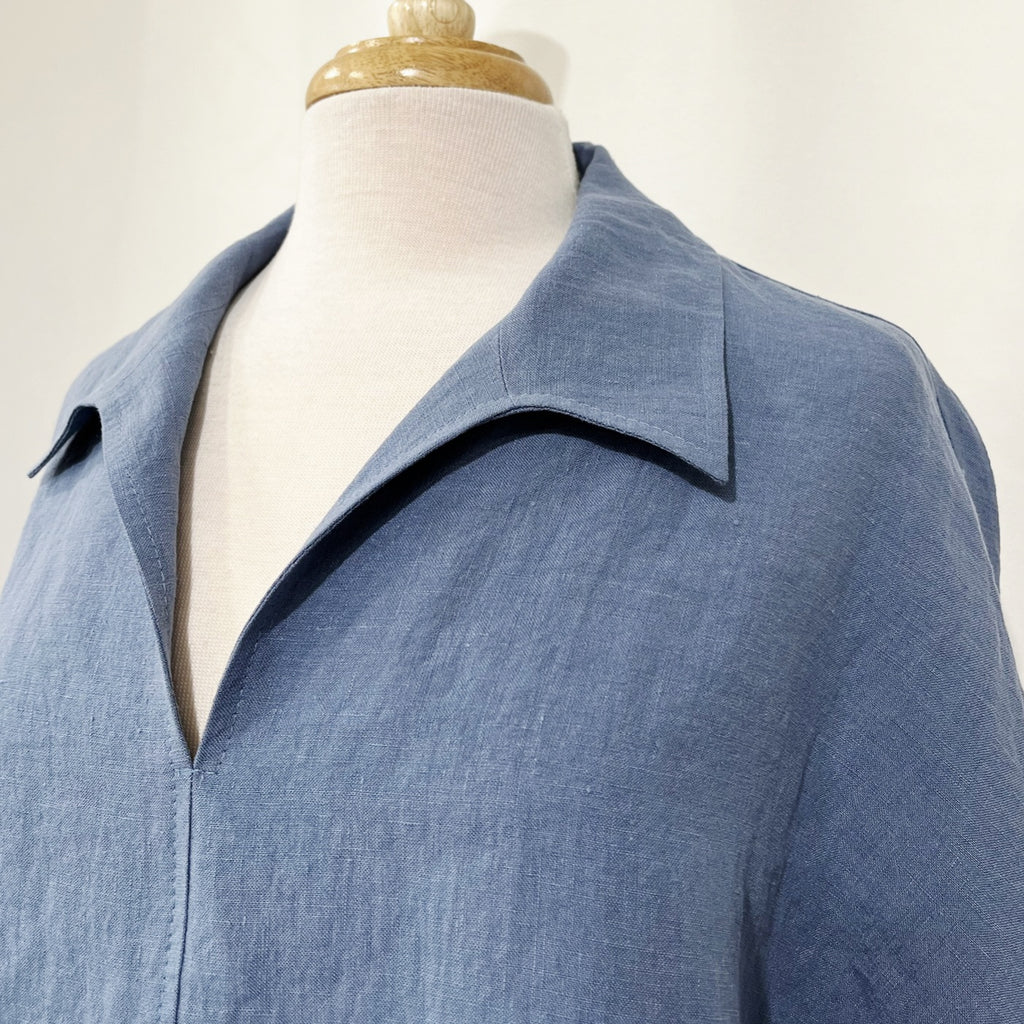 Lou - linen top - one-size and unisex