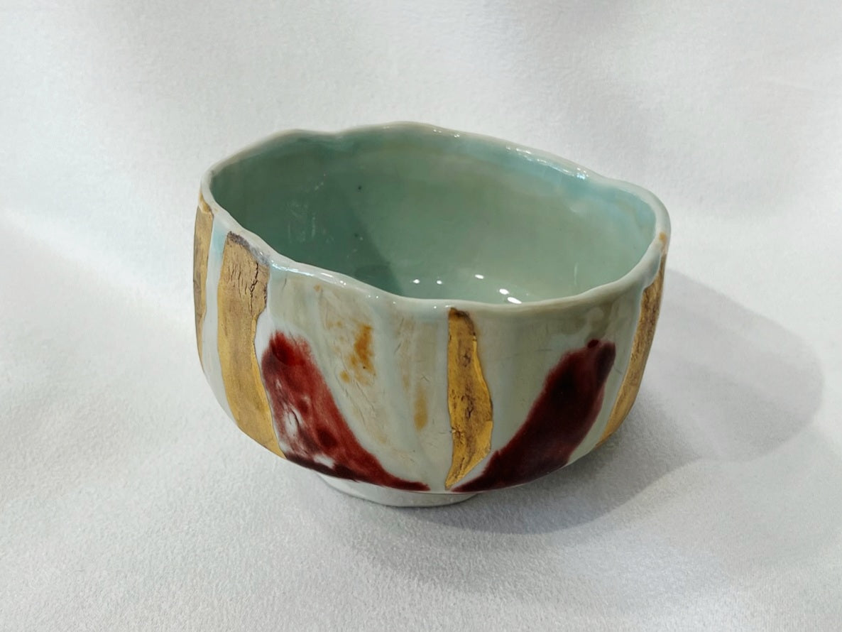 Chawan - Hand-shaped matcha bowl - Pauline Pelletier