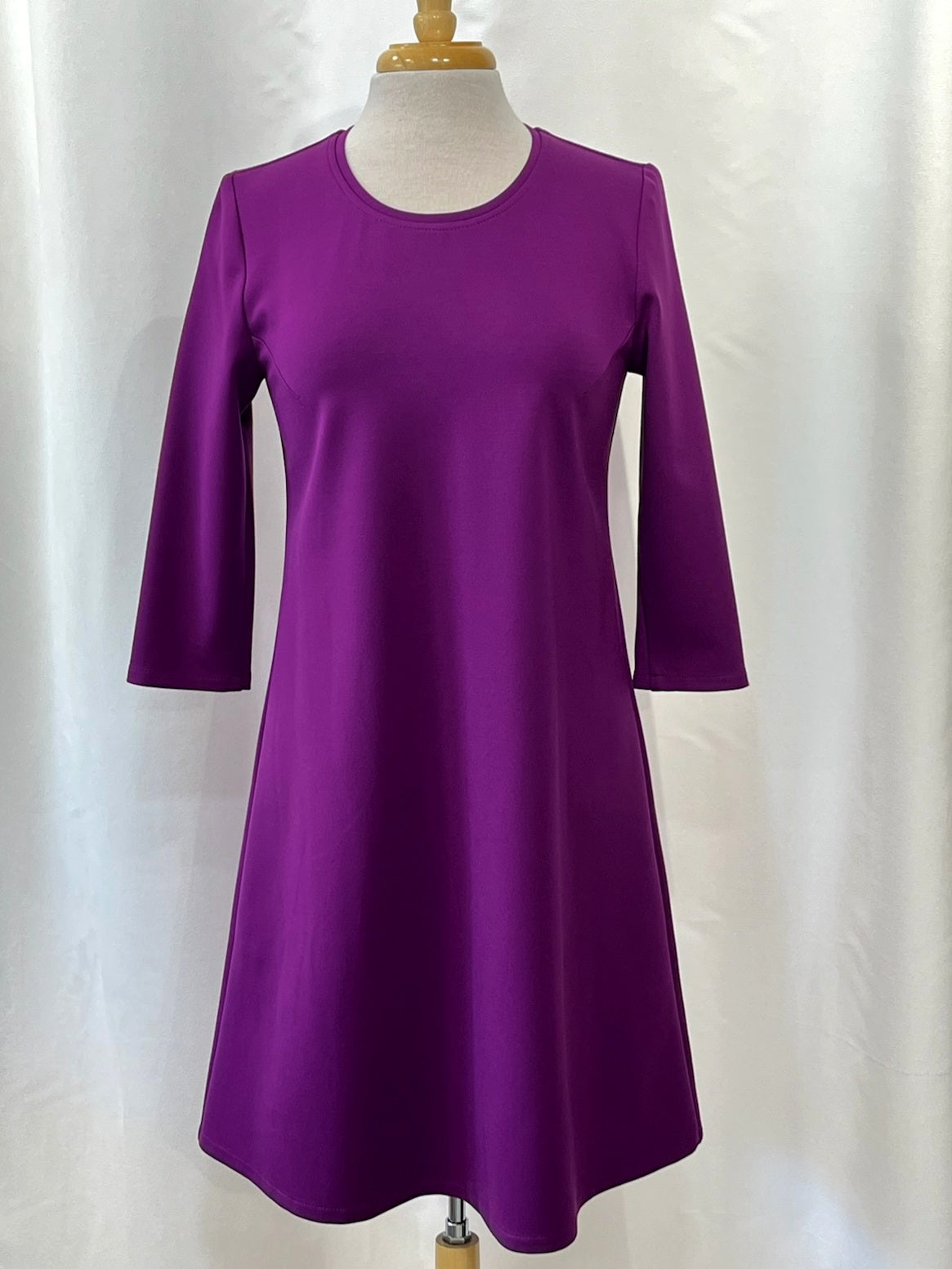 Robe Christine à manches trois-quarts
