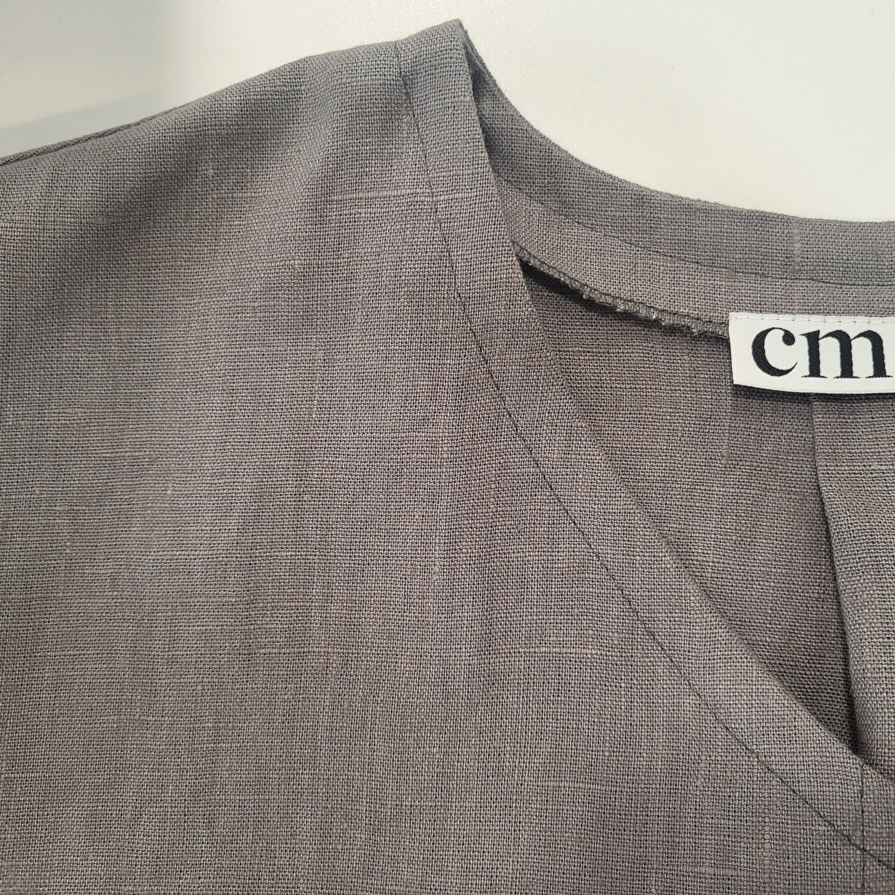 Andrée straight linen dress