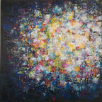 Luminous Awakening - 24 x 24 acrylic painting