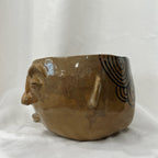 Cache pot visage - Marie Rancourt céramiste