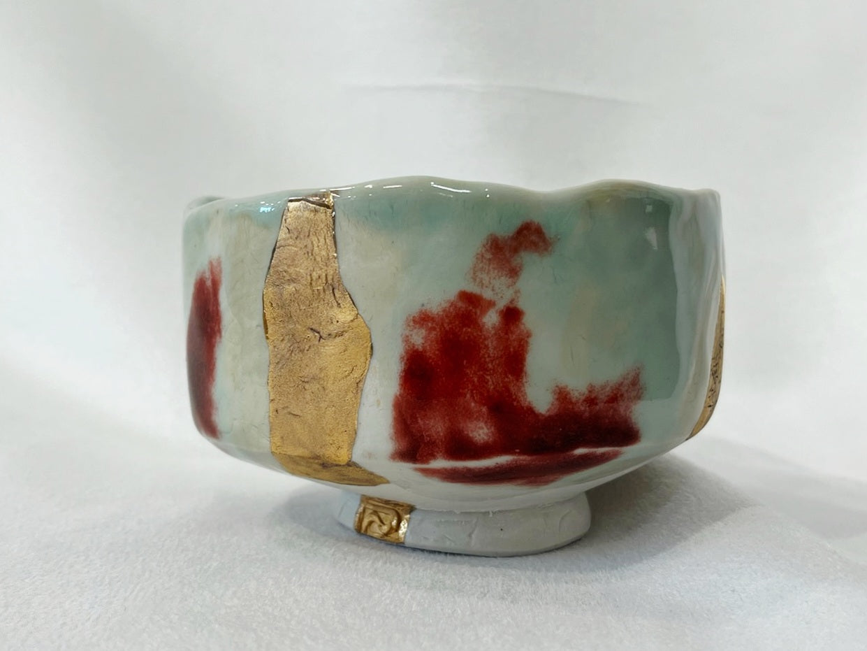 Chawan - Hand-shaped matcha bowl - Pauline Pelletier
