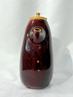 Théière pourpre et or 23K - Pauline Pelletier