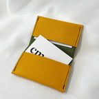Leather card holder - Mino leather goods