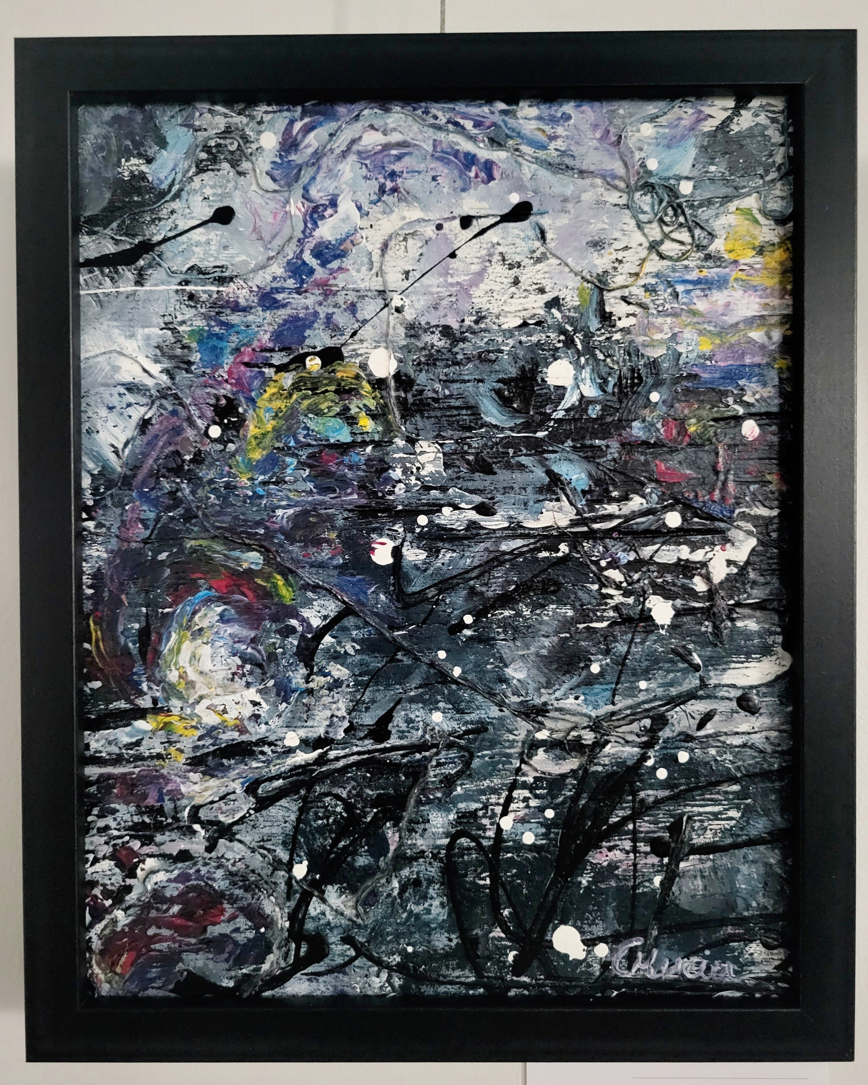 "Plot of Perseverance" framed 8 x 10 painting