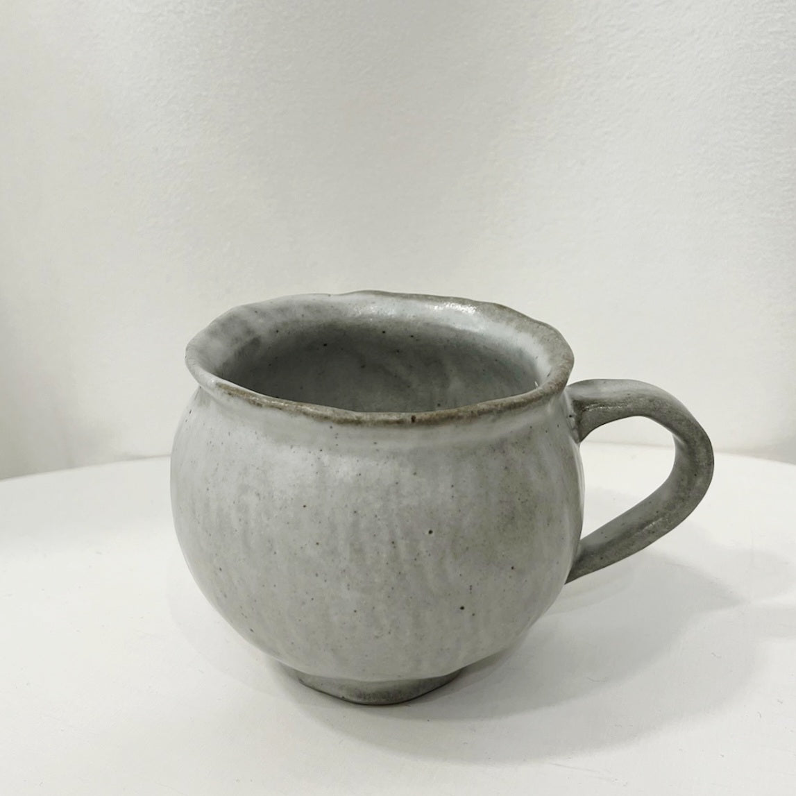 Grey "Marmite" mug - Bia ceramic