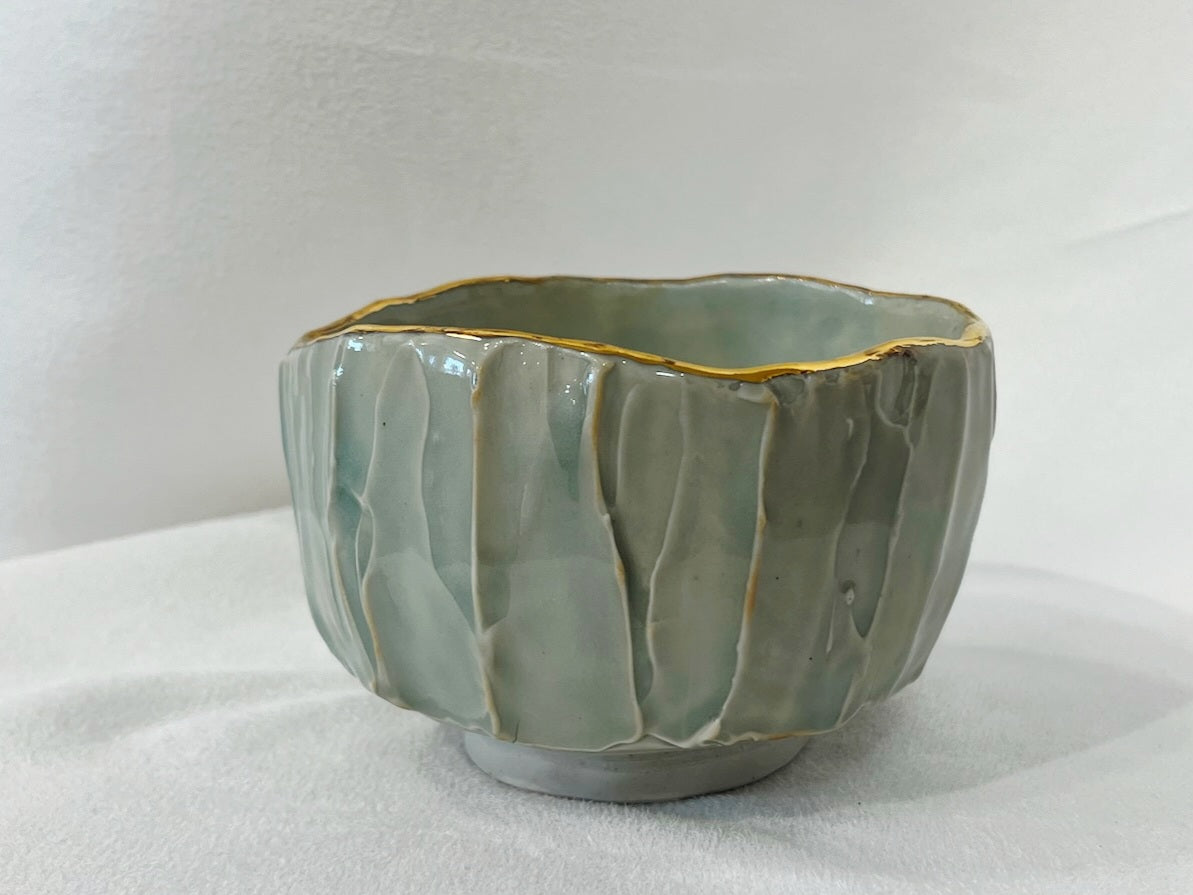 Chawan - Bol à matcha façonné - Pauline Pelletier