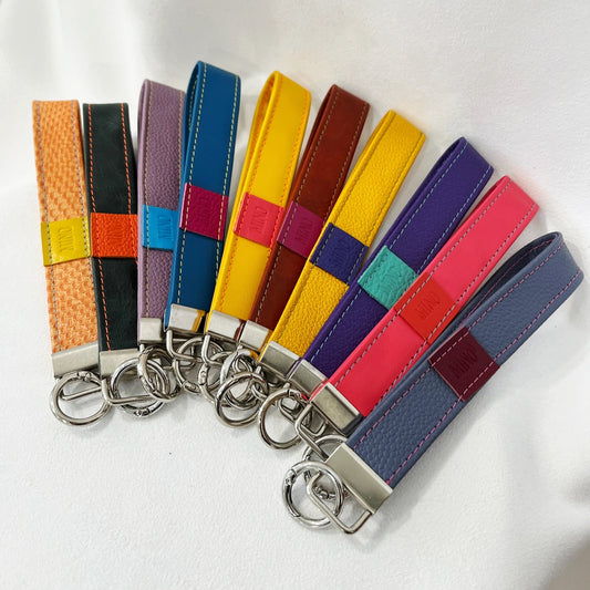 Porte clés dragonne en cuir - Mino maroquinerie