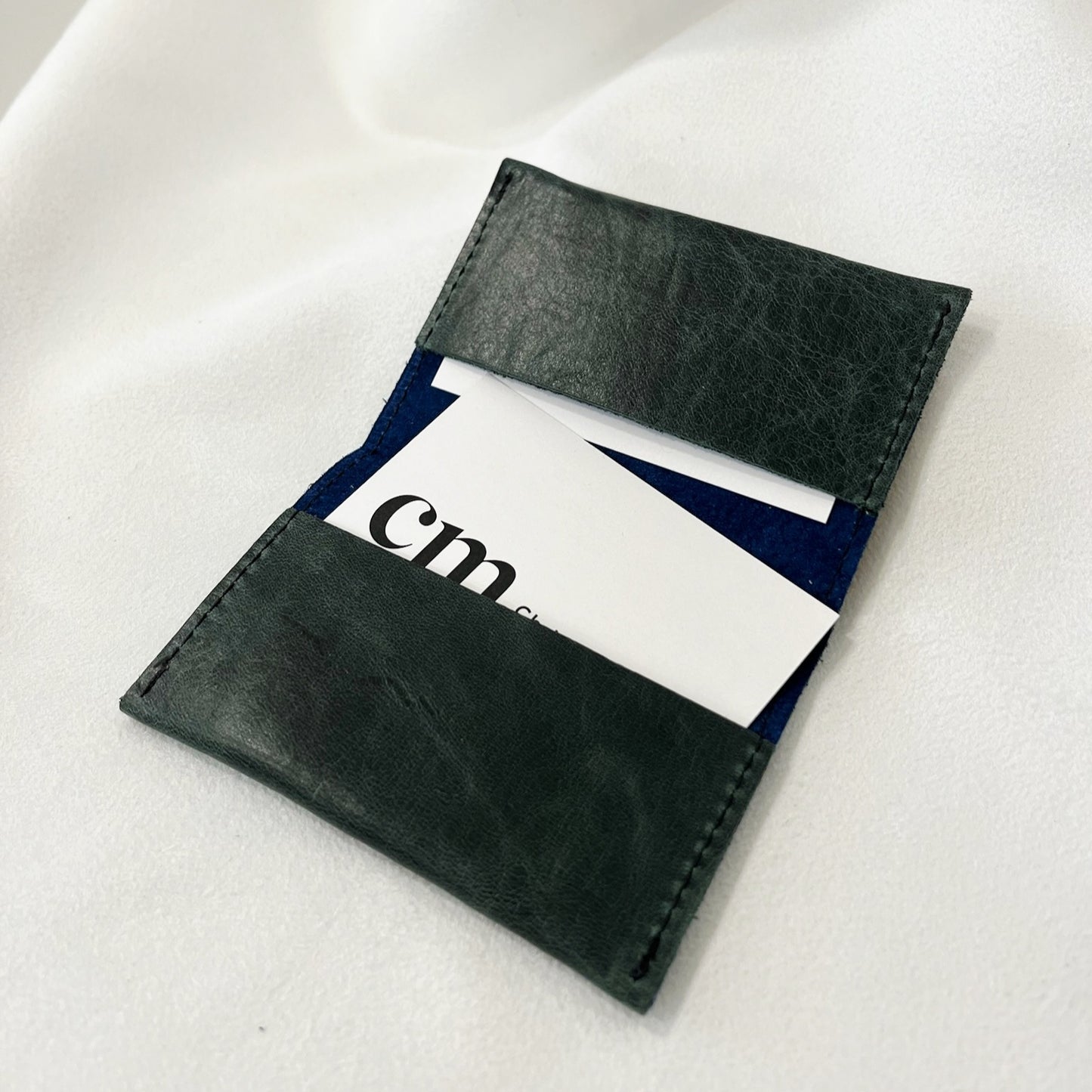 Porte cartes en cuir - Mino maroquinerie