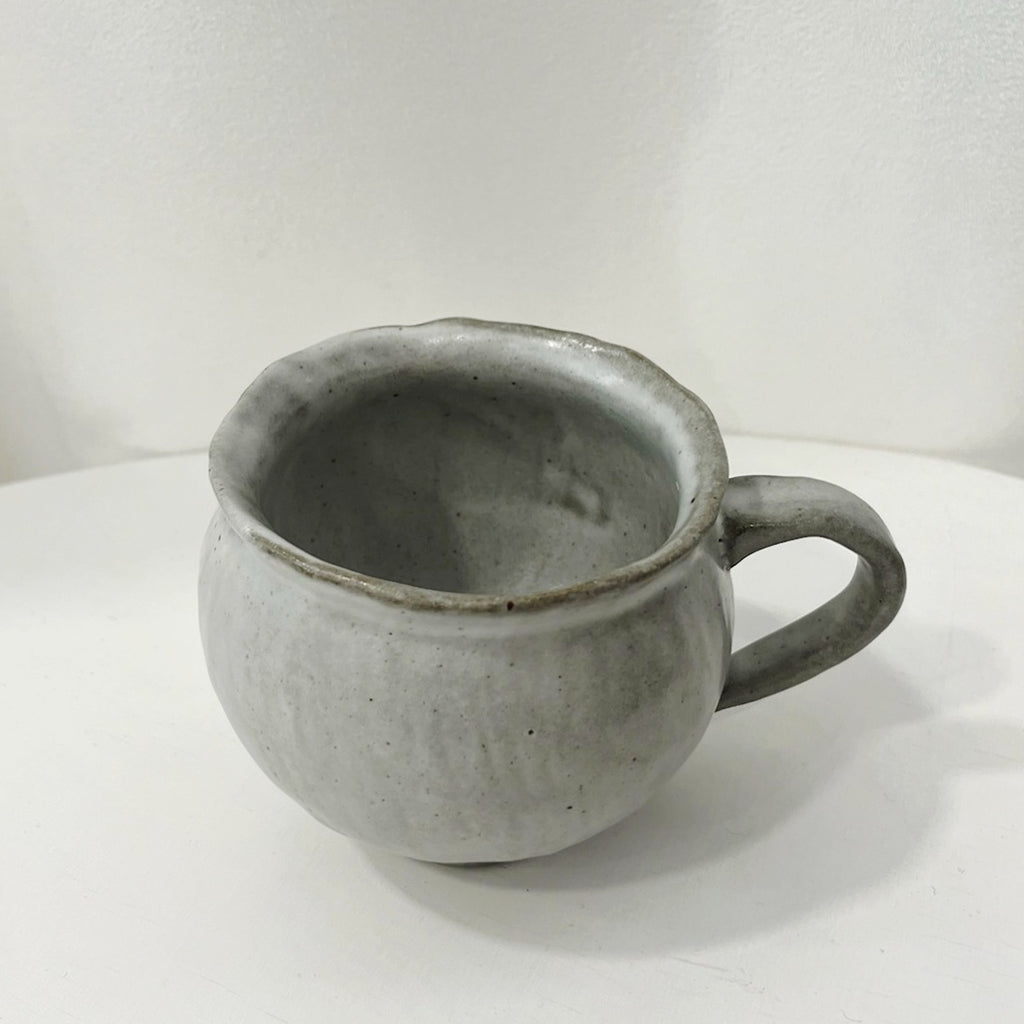 Grey "Marmite" mug - Bia ceramic