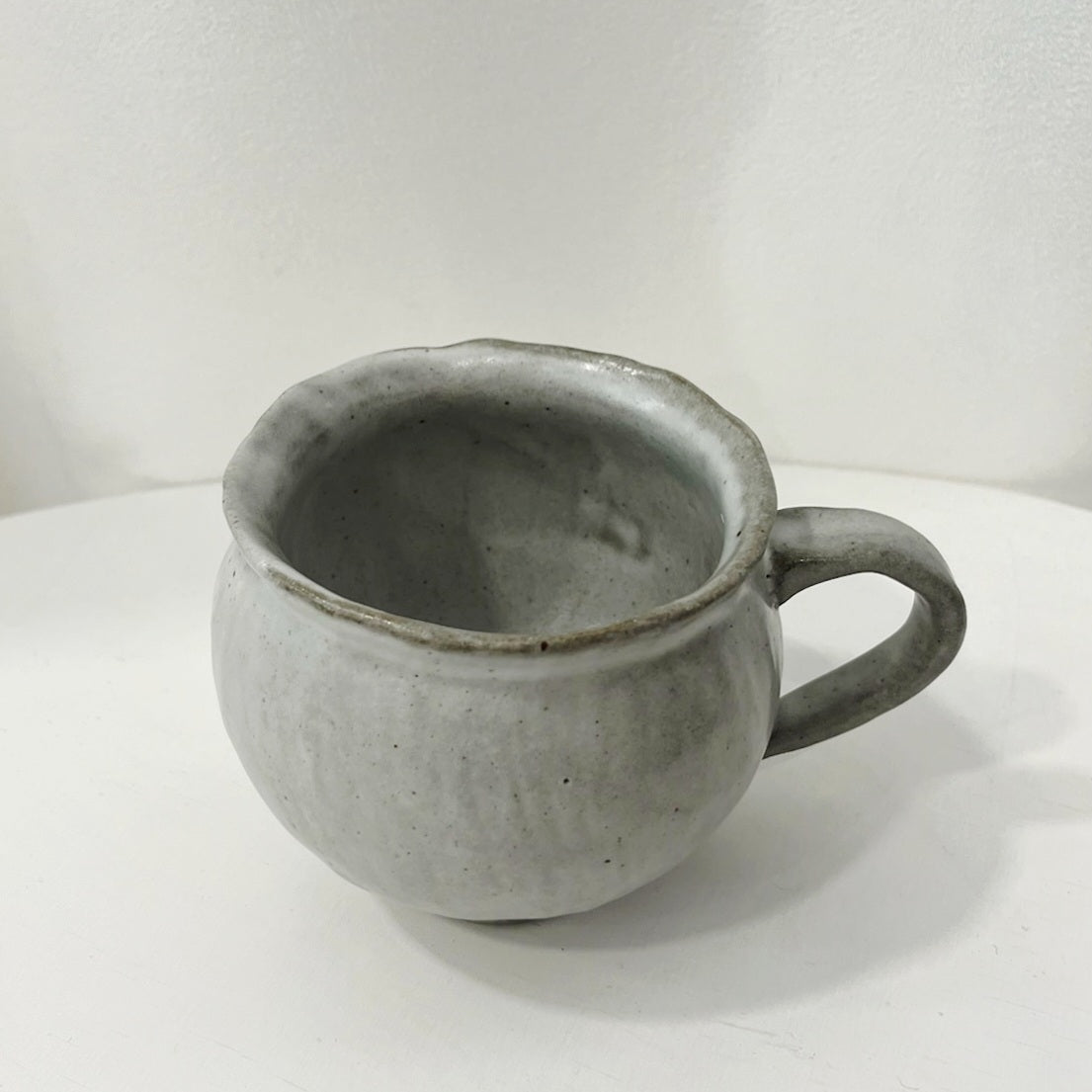 Grey "Marmite" mug - Bia ceramic