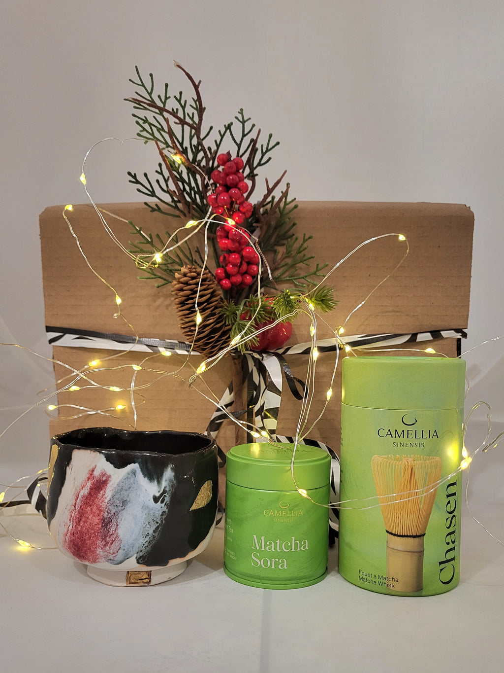 Ensemble à matcha