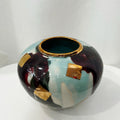 Ceramic and 23K gold vase - Pauline Pelletier ceramist