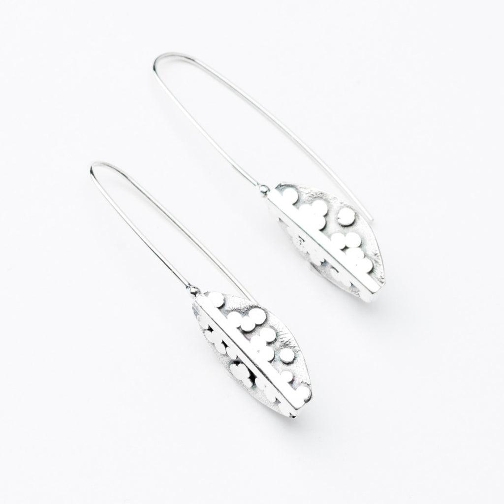 MK - Boucles d'oreille crochet long Marquise