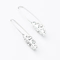 MK - Boucles d'oreille crochet long Marquise
