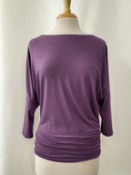 Haut Brigitte manches 3/4 en jersey de bambou - choix de 6 couleurs