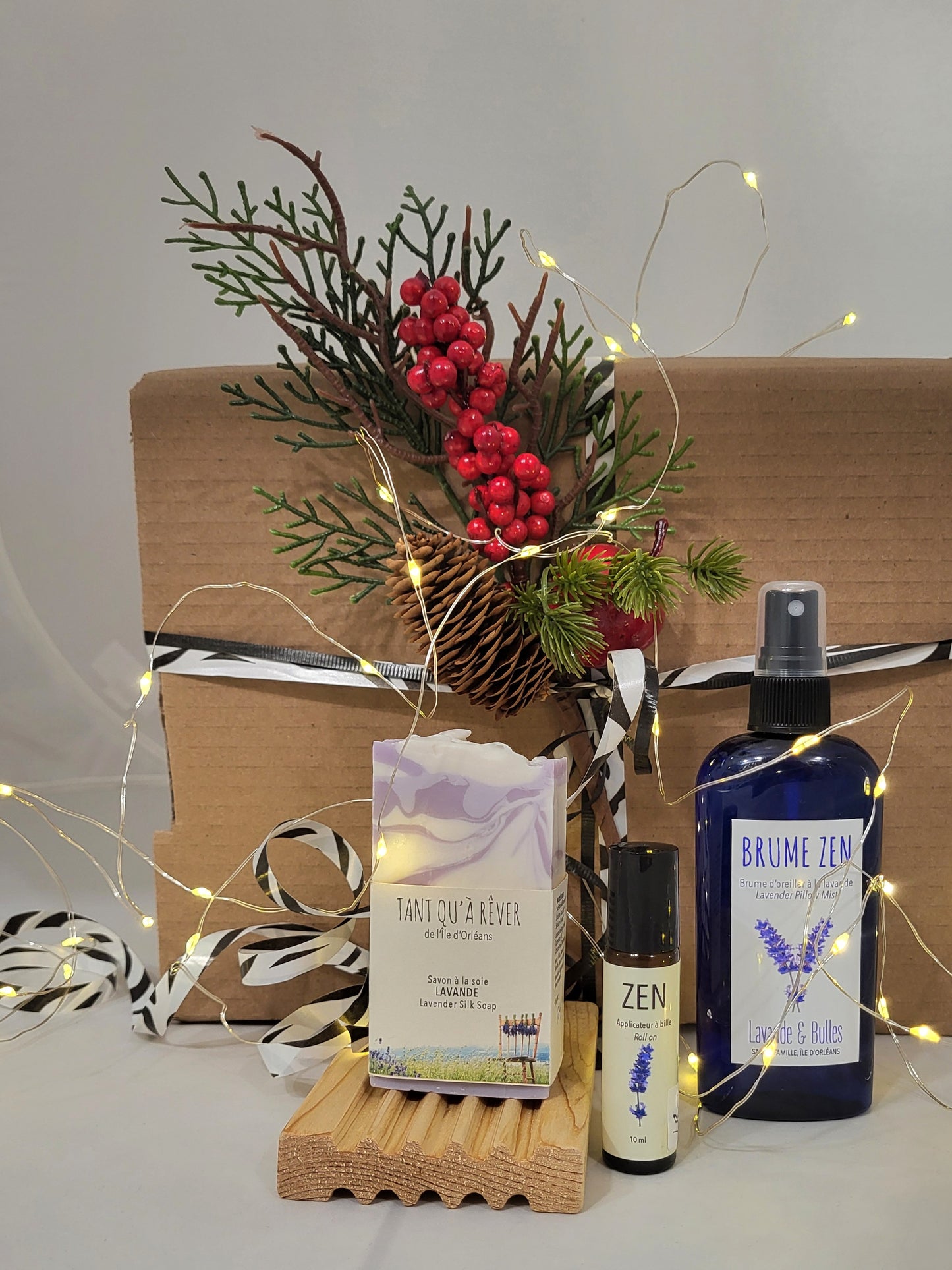 Ensemble détente et lavande