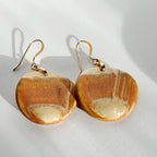 Boucles d’oreilles rondes - Collection Arenas - Coralie Huckel