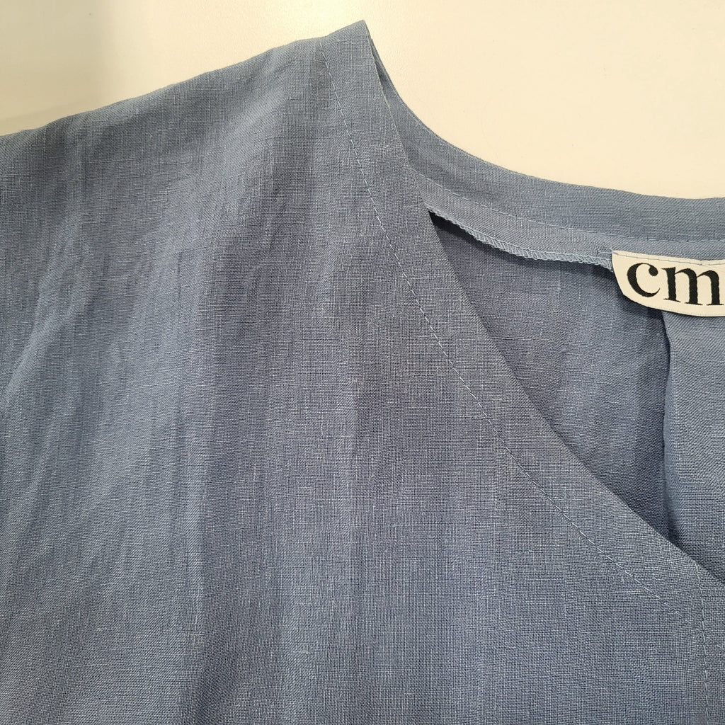 Andrée straight linen dress