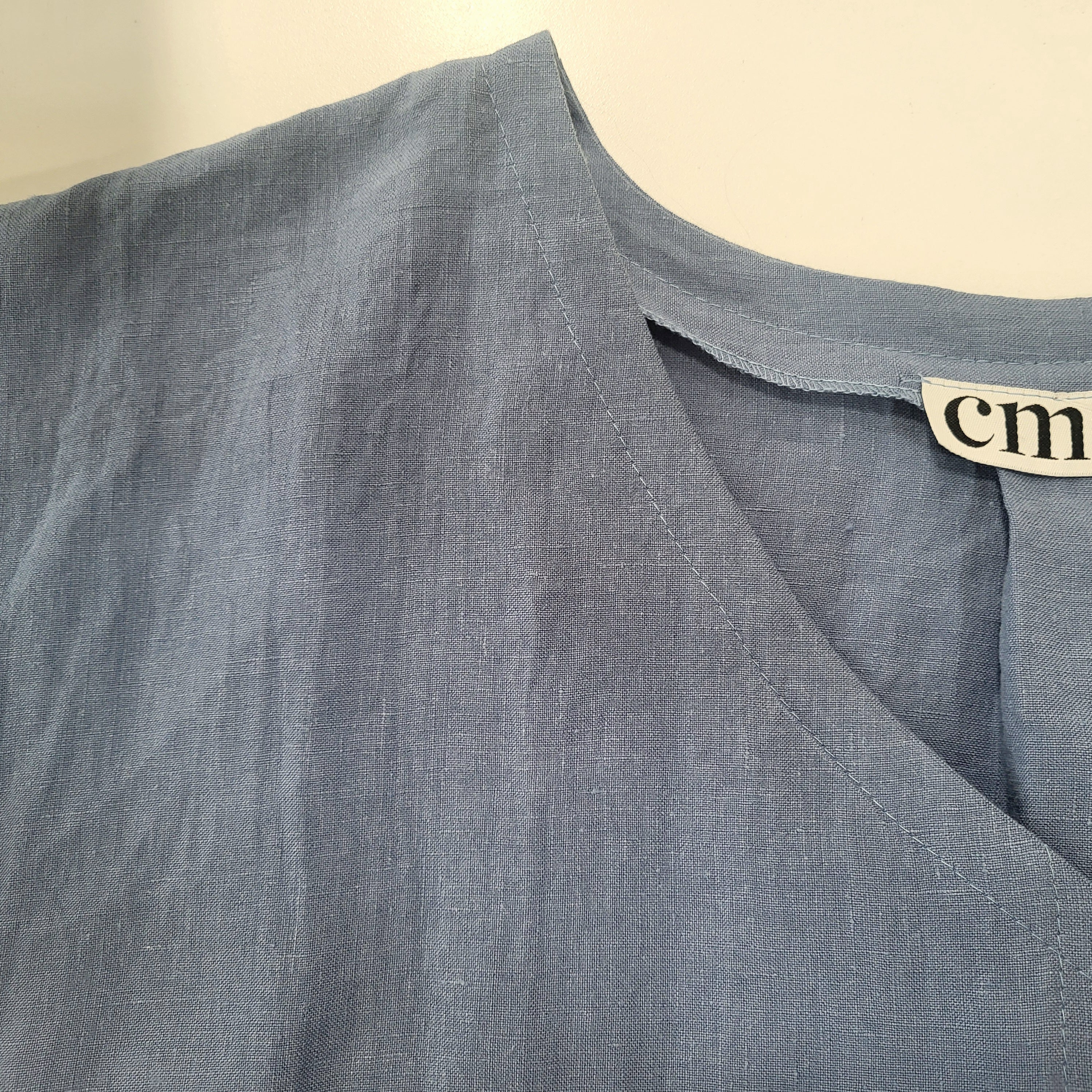 Andrée straight linen dress