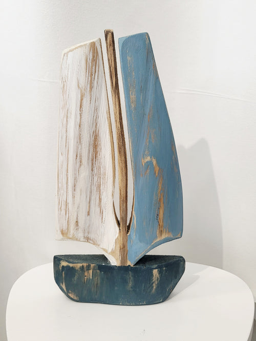 Bateau en bois 14 po - Bertrand Massé