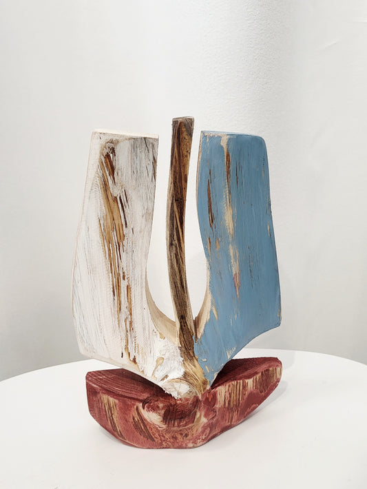 Bateau en bois 8 po - Bertrand Massé