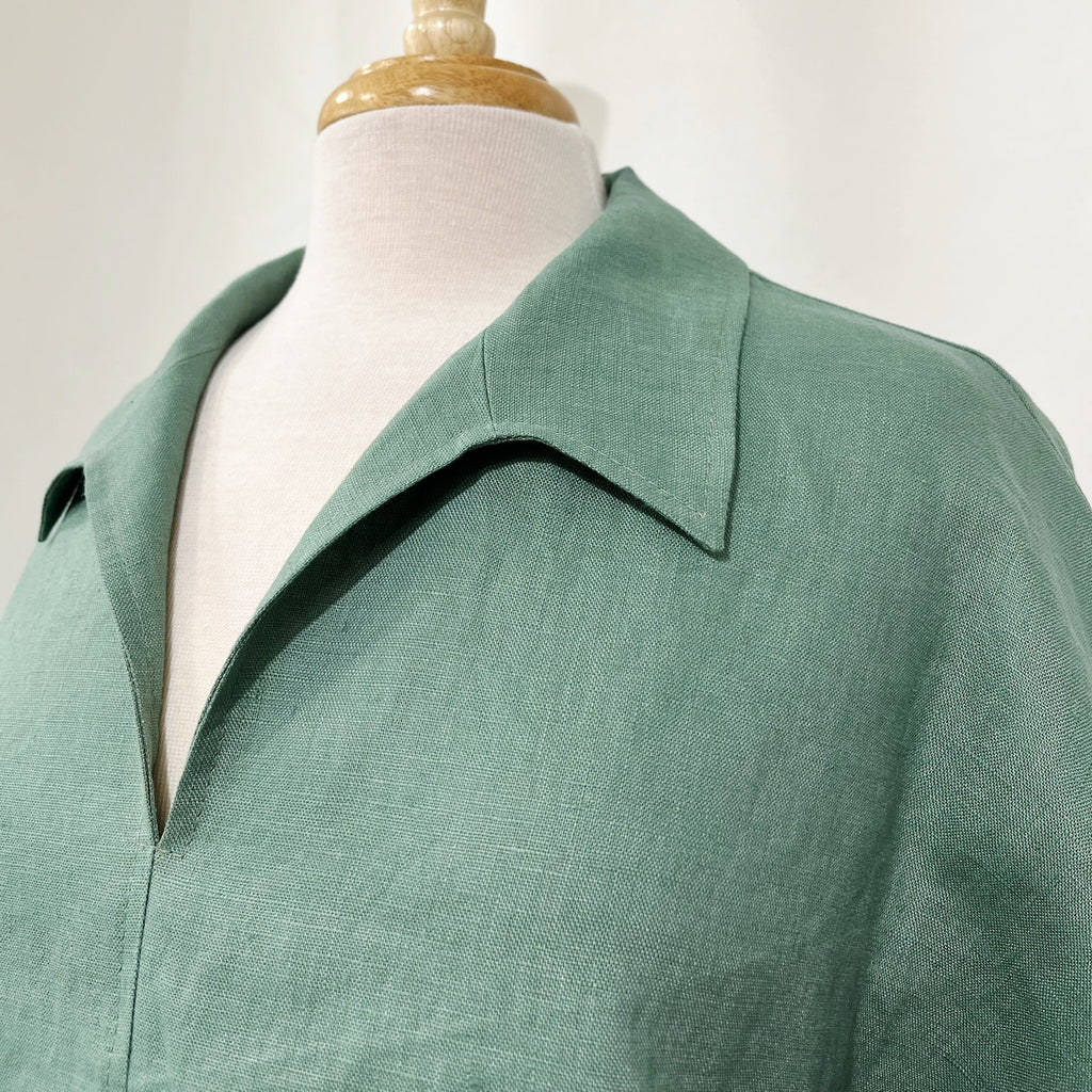 Lou - linen top - one-size and unisex