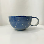 Tasse bleue étoilée - Marie Rancourt céramiste