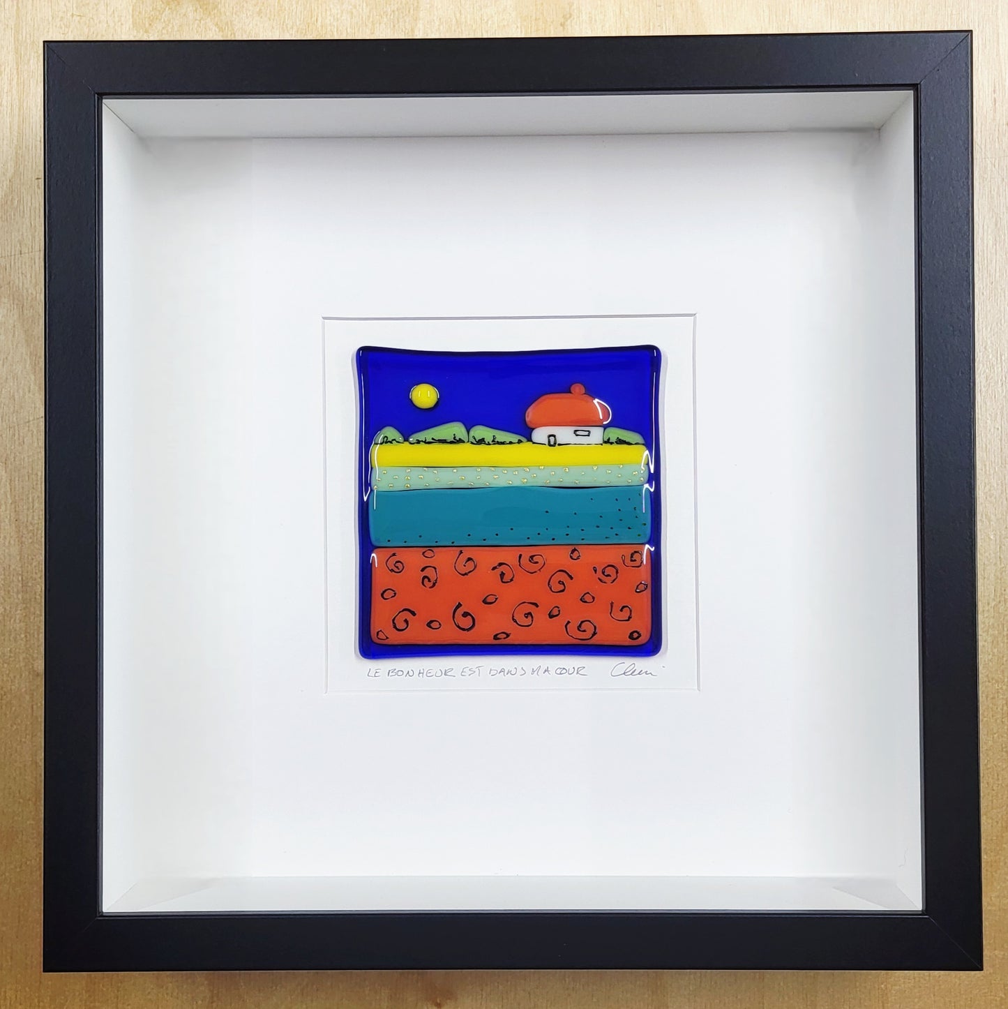 Le bonheur est dans ma cour - Chantal Laparé