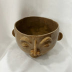 Cache pot visage - Marie Rancourt céramiste