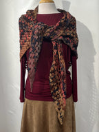 MPA - Châle Hurricane tricoté au crochet 2 choix de couleur