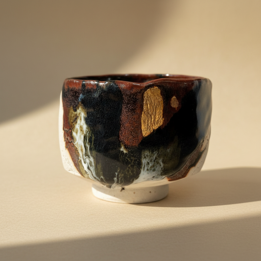 Chawan - Bol à matcha façonné - Pauline Pelletier