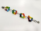 Bracelet ajustable en verre fusionné - Laparé bijoux