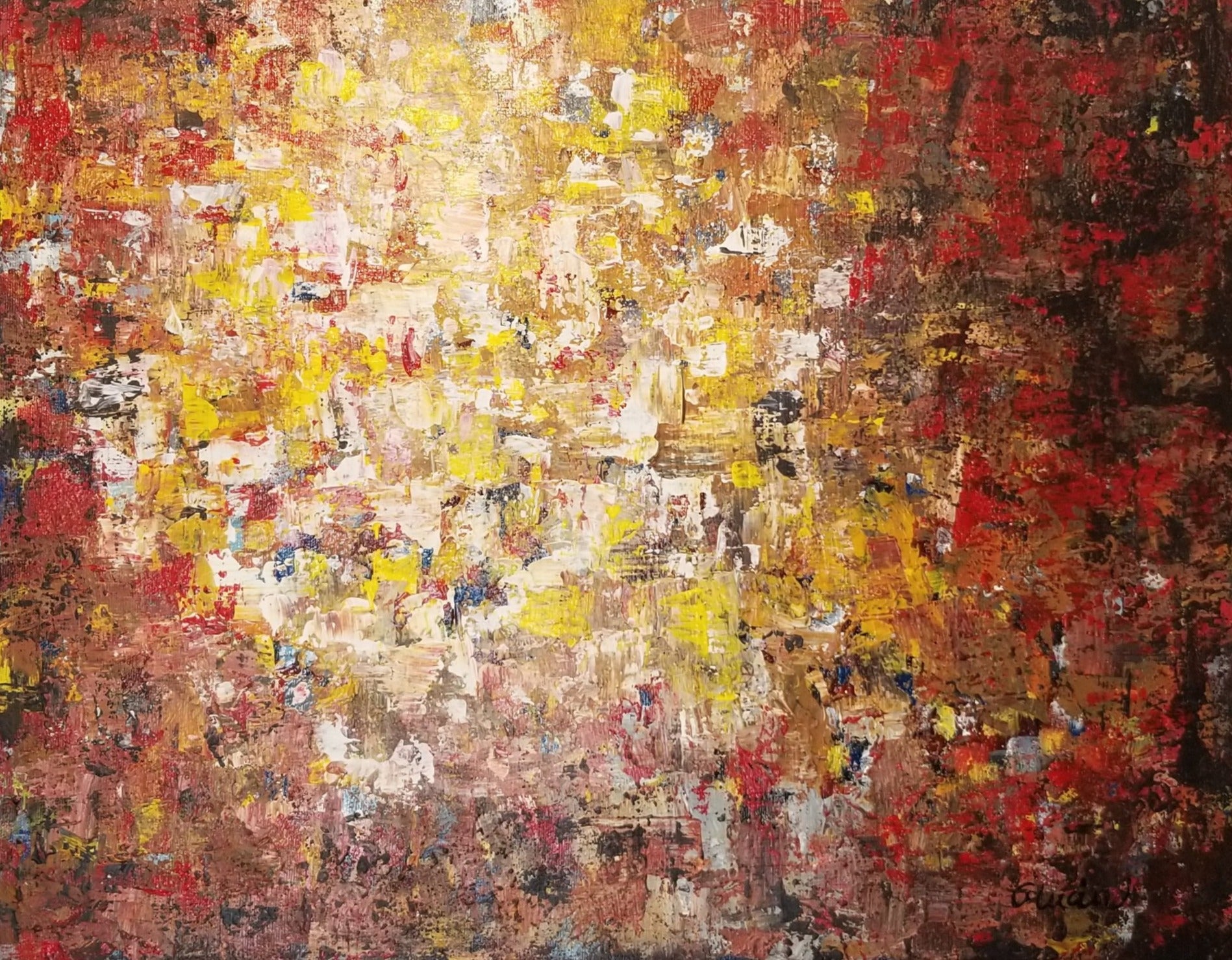 ''Terre de feu'' - Christine Mercier atelier - boutique - Christine Mercier art