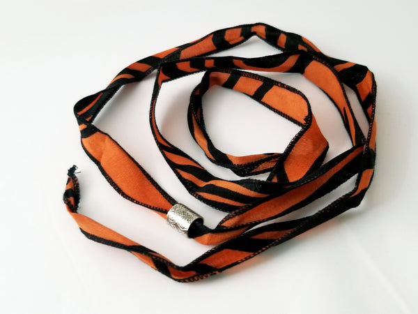 Tube et ruban de soie - Christine Mercier atelier-boutique