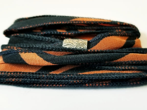 Tube et ruban de soie - Christine Mercier atelier-boutique